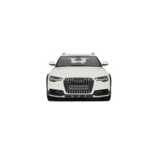 AUDI C7 ALL ROAD IBIS WHITE 2015 OttO mobile 1:18 Resinemodell (Türen, Motorhaube... nicht zu öffnen!)